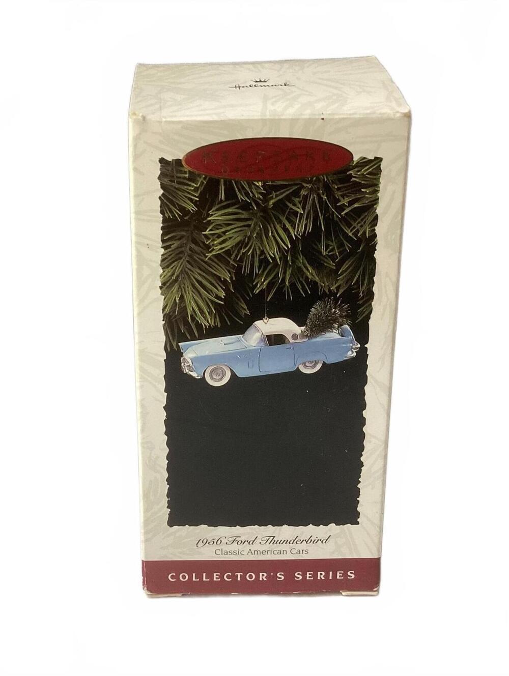 1993 Hallmark Keepsake 1956 Ford Thunderbird Ornament Classic American Cars